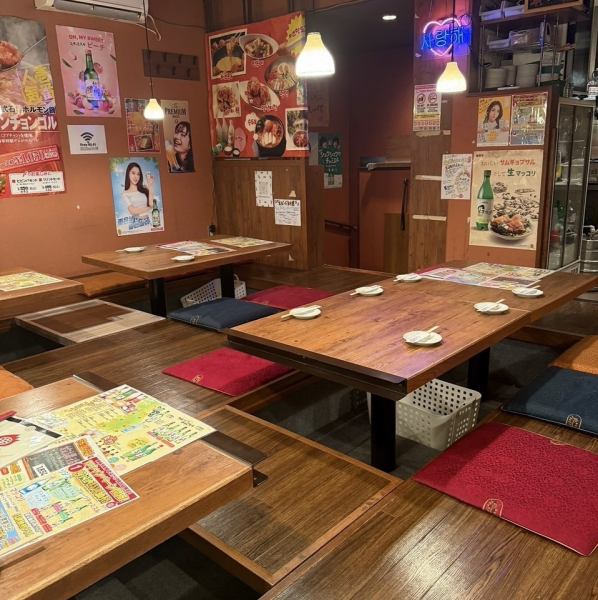デートや家族連れにも人気のお席です！成田で本格各国式居酒屋をお探しの方、まるからに一度寄ってみてください♪ご友人や同僚とのご宴会、送別会、歓迎会等、様々なシーンにご対応可能!!