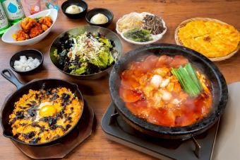 【콥찬 정골 코스】 생맥주도 OK! 2시간 뷔페 ★7품 5000엔→쿠폰 이용으로 4500엔