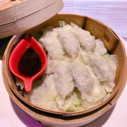 ギョーザのせいろ蒸し