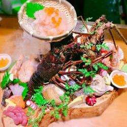 【大特価】活き伊勢海老のお造り [1尾450g前後]