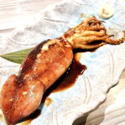 イカの姿タレ焼き