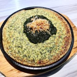 アカモク山芋鉄板焼き