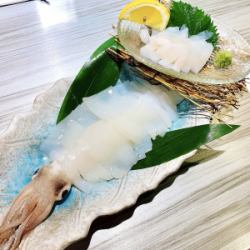 ヤリイカお造り