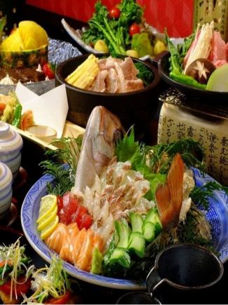 <仅限餐食> 主厨奏的原创时令食材套餐：3500日元