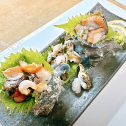 サザエのお造り