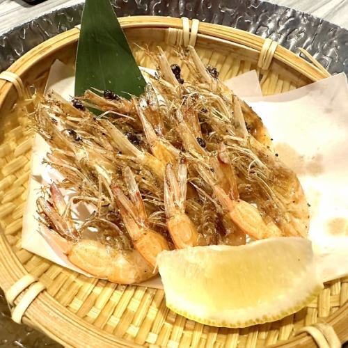 白海老の素揚げ
