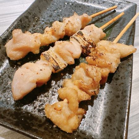 串3本セット塩（鶏もも・ねぎま・鶏皮）