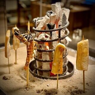 Speaking of robata, it's all about robata