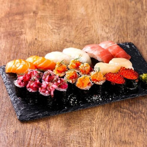 Colorful and cute sushi