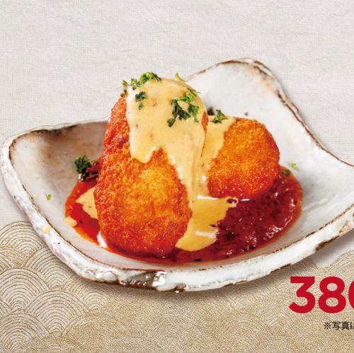 蟹奶油炸肉饼