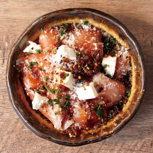 チーズまみれサーモン