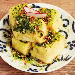 京豆腐の唐揚げ　