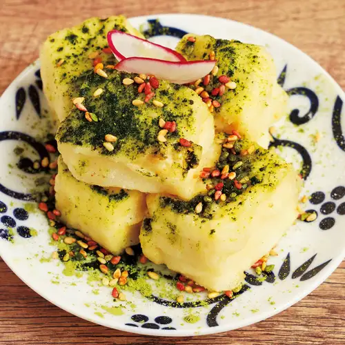 京豆腐の唐揚げ　