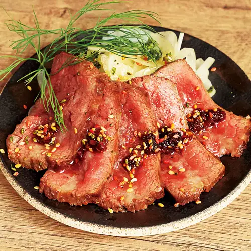 阿波黒牛の上バラ焼き