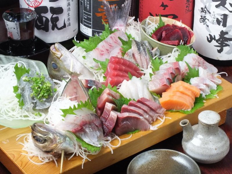 ☆人気NO.2☆たまりば来たらまずはこれ！【刺身の盛り合わせ】