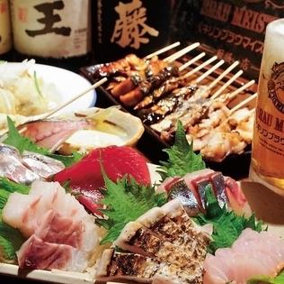 【たまりばお手軽コース】おすすめ 4品+飲み放題付き 6000円(税込)クーポン利用で5000円に♪