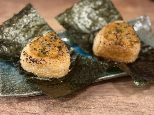 大人気♪味噌焼おにぎり！