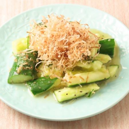 清爽組！鹽醬黃瓜