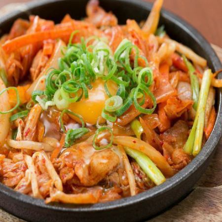再次，B·K·I（炸豬肉泡菜）