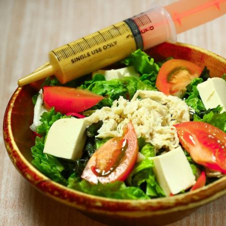英文老師的BOBUKOBU沙拉（豆腐雞肉片沙拉）