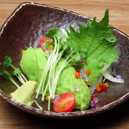 森林x奶油+343（生魚片）=酪梨生魚片