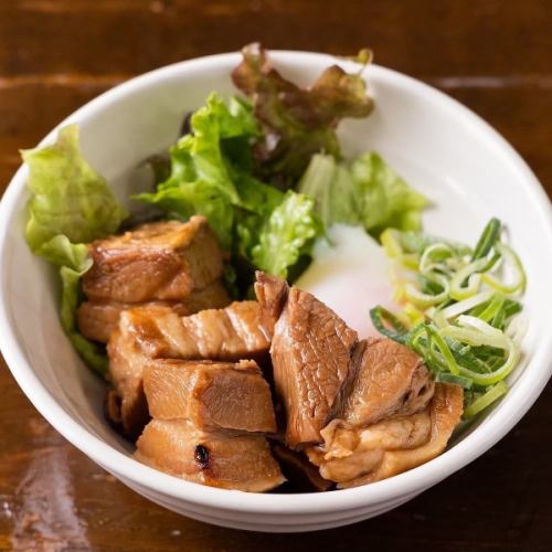 明日の用意！！豚の角煮(かくに)んトロトロ温玉