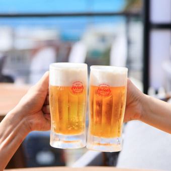 【ドリンク30種類以上！】◆生ビールも飲める◎2時間飲み放題◆2,420円(税込)