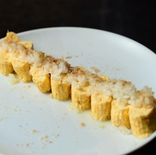 マグロ節の出し巻き玉子