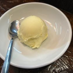 バニラアイス