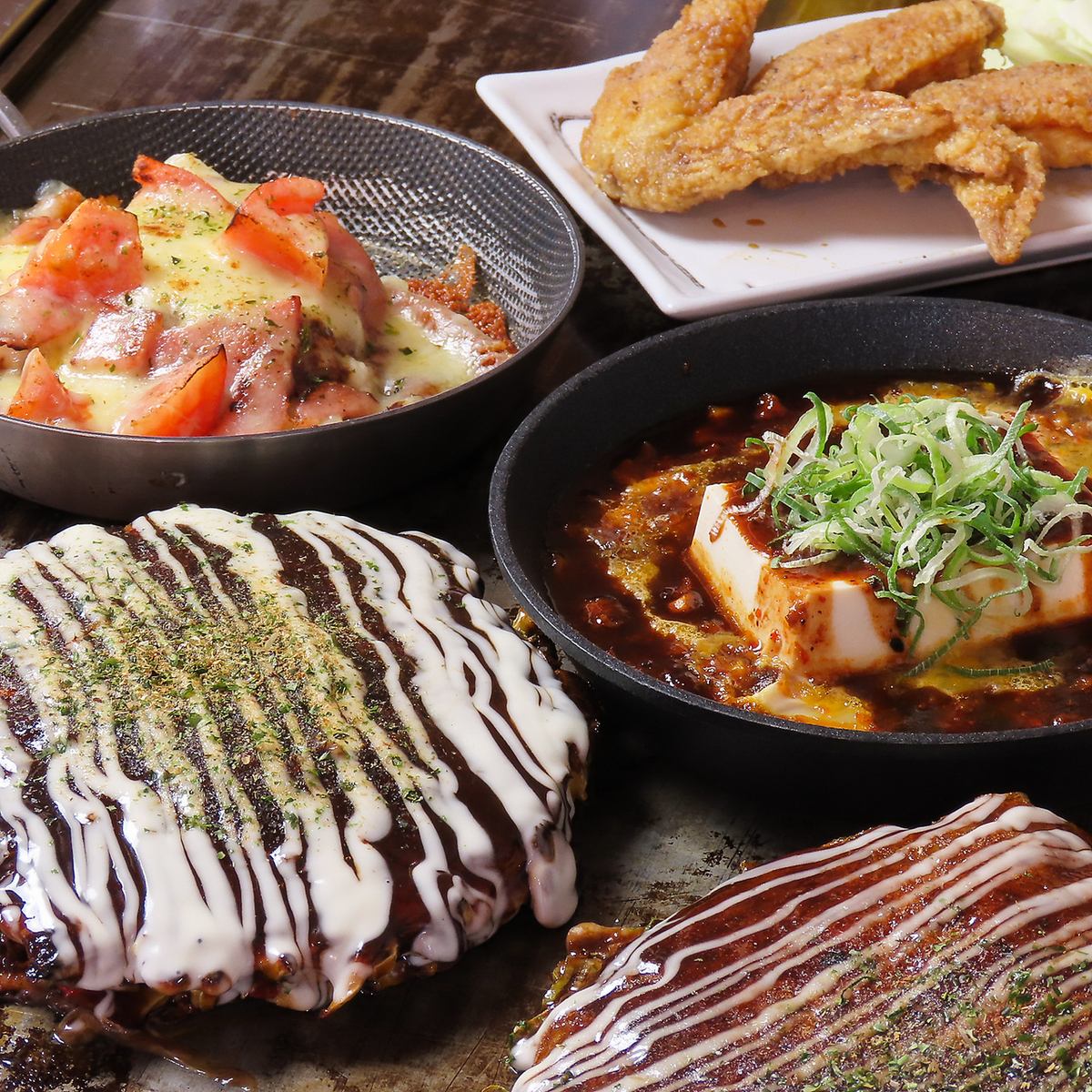 玉ノ井駅徒歩4分◆本場大阪仕込みのたこ焼きやお好み焼を堪能！土日祝はランチ営業も 