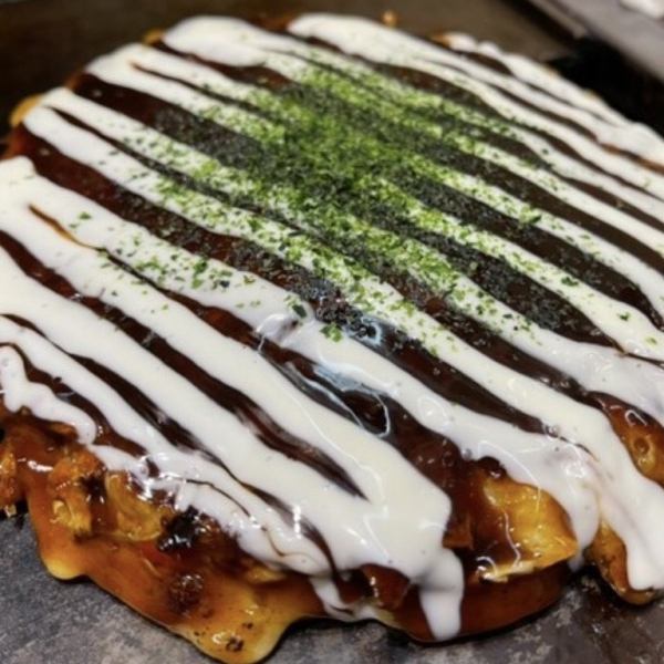 【大阪直送】本場の味を徹底追求！豚バラの旨味溢れる絶品お好み焼き