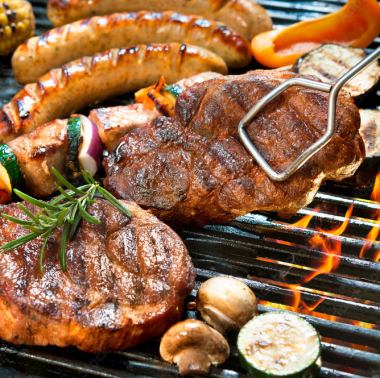 【完全予約制】 持ち込みBBQ(備品込み) ¥1,780‐/1名