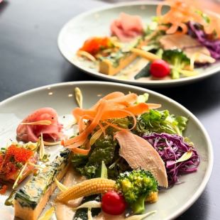 Assortment of appetizers