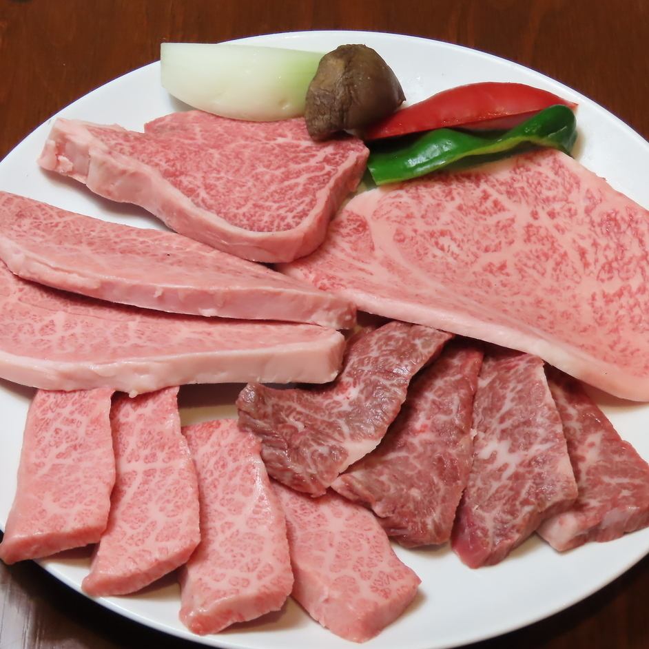 We offer a wide selection of high-quality meat.