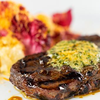 ◆ランチ【春のプレミアムステーキランチセット】前菜＋スープ＋国産牛＋デザート＋乾杯/窓際