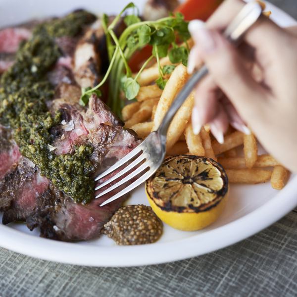 こだわりのアメリカンなお料理の数々♪