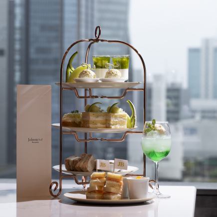 MELON Afternoon Tea　メロンアフタヌーンティー＋カフェ、モクテルのフリードリンク