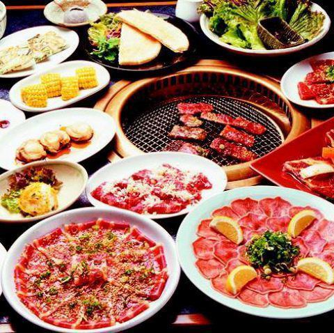 【衝撃の価格!焼肉食べ放題+アルコール飲み放題90分制/LO.10分前】⇒2200円(税抜)