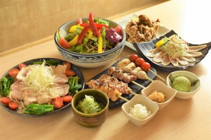 ★2.5時間飲み放題(2500円)付き★逢鳥 厳選コース【 逢鳥1番人気 各種宴会に◎】