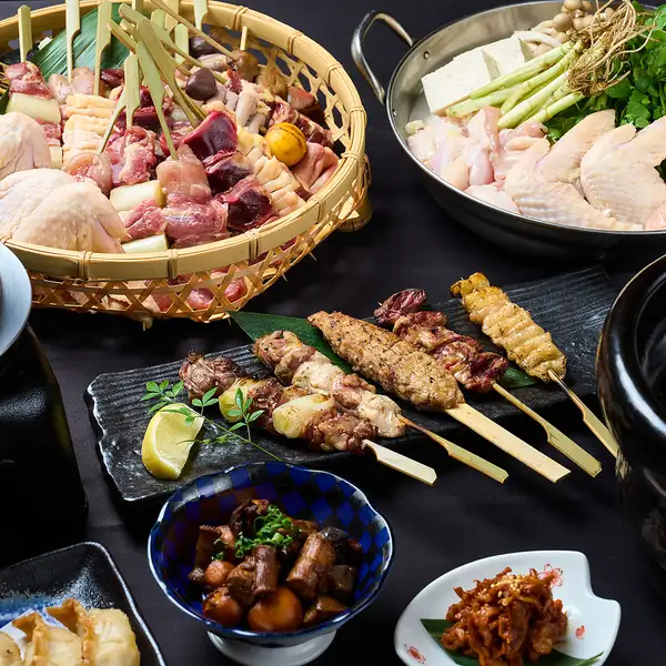 ここでしか味わえない自慢の比内地鶏♪数々の名産品と創作肉和食を合わせた料理が絶品!!