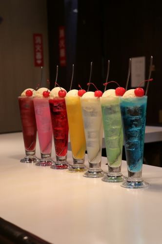 ＳＮＳ映えするかわいいドリンク提供しています！