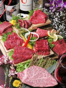 “4%奇迹”A5级黑毛和牛= =红肉拼盘拼盘=【完整预订】