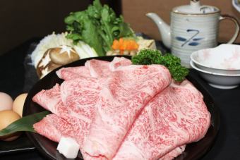 Special selection! A5 rank "Kuroge Wagyu beef serve" x Supreme six black and white pig shabu-shabu "Mon" course "'\ 6000'
