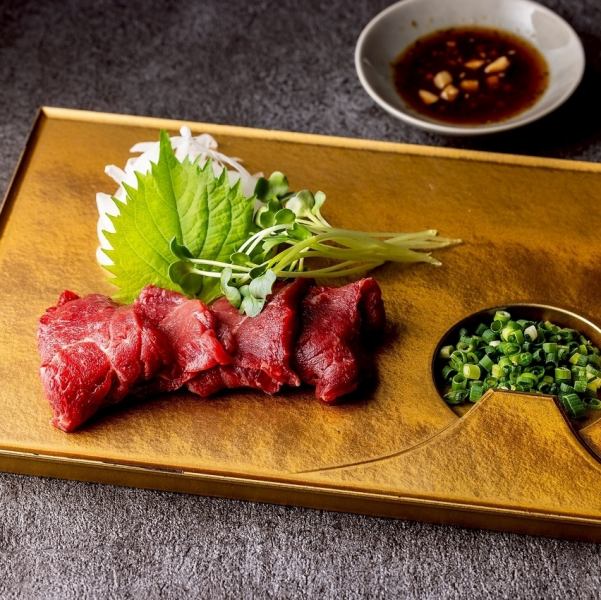 【入手困難】御殿場産の「赤身馬刺」