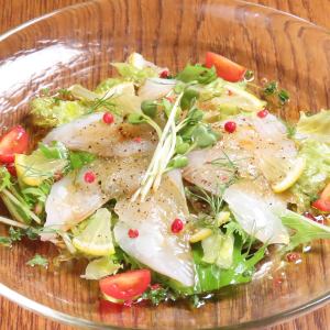 鮮魚のカルパッチョ