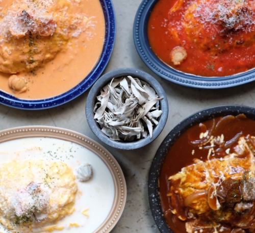 ビストロアンカーが贈る、リッチな大人気のオムライス