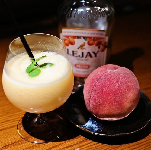 フレッシュフルーツのカクテル