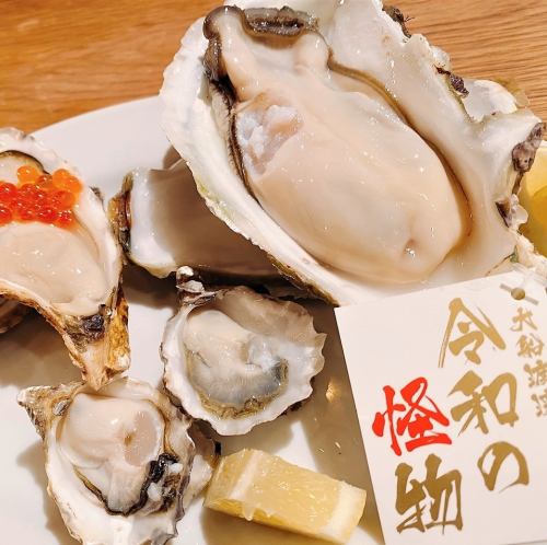 [The most delicious] [NO.1] raw oysters are carefully selected and arrived every day!
