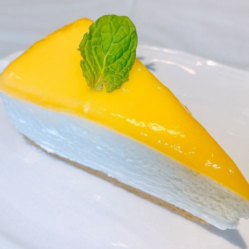 レモンレアチーズケーキ