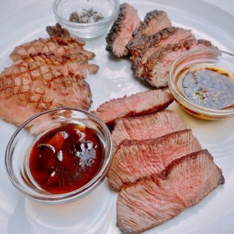 [Beef tongue, beef skirt steak, beef misuji] Compare the popular cuts! ※※Advance reservations 4000 yen → 3500 yen※※